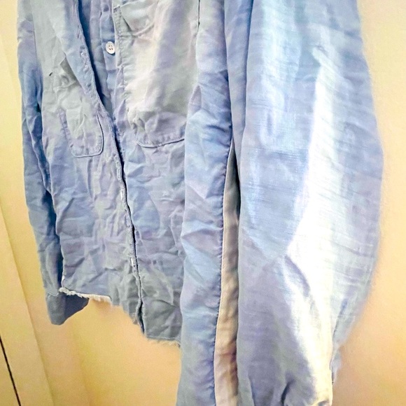 Women’s Bella Dahl Light Blue Wash Button-Up Shirt LIKE NEW size XS - Picture 9 of 15